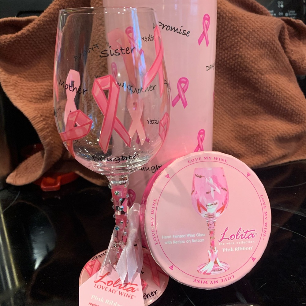 COPY - “Pink Ribbon” Collection - Lolita Wine Gla…